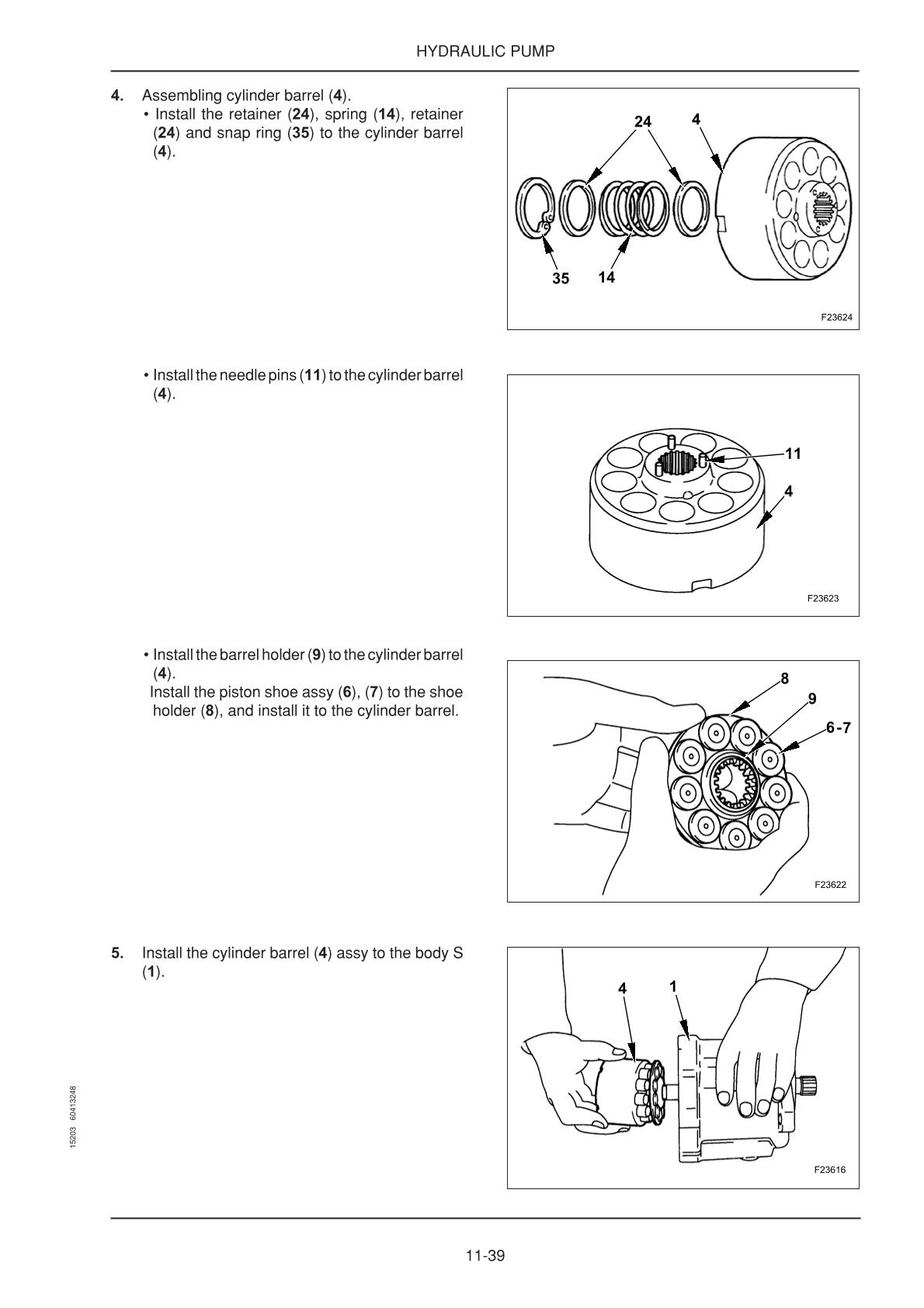 Fiat Kobelco E16 E18 Mini Crawler Excavator Service Repair Manual - Image 3