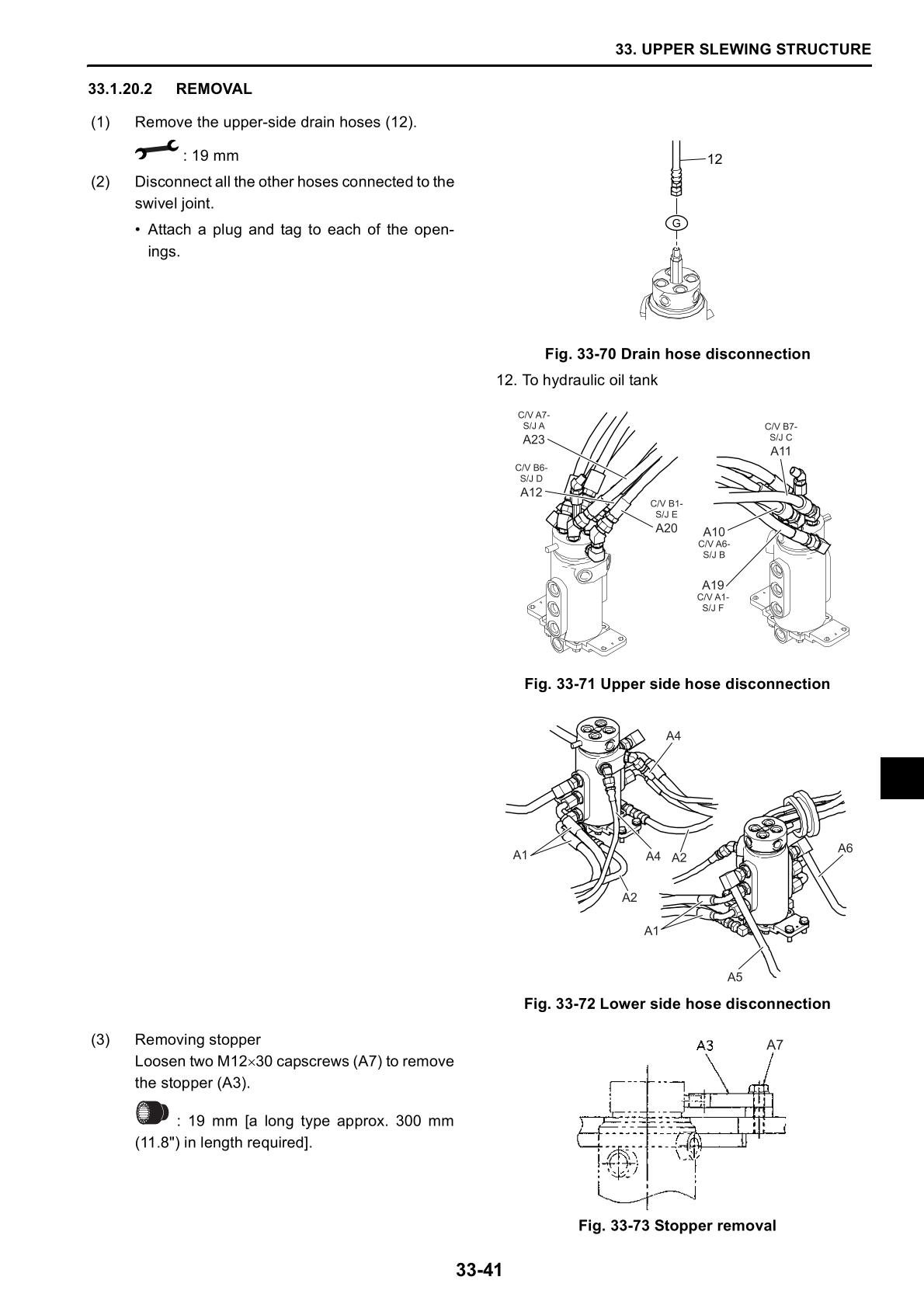 Fiat Kobelco E20.2SR E22.2SR E27.2SR Mini Crawler Excavator Service Repair Manual - Image 3