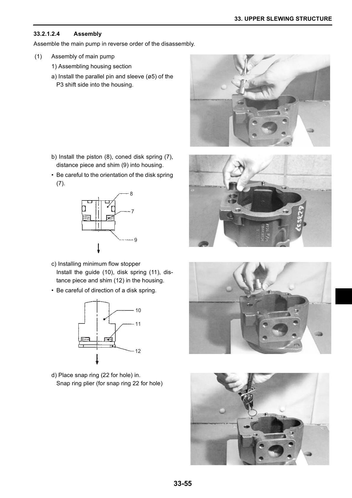 Fiat Kobelco E20.2SR E22.2SR E27.2SR Mini Crawler Excavator Service Repair Manual - Image 4