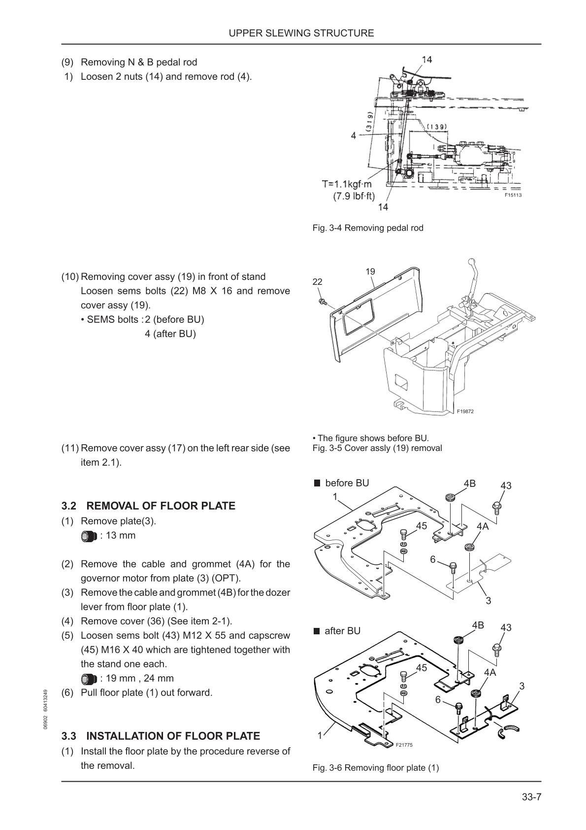 Fiat Kobelco E20SR E22SR E25SR Mini Crawler Excavator Service Repair Manual - Image 3