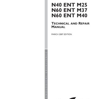 Iveco NEF Engine (N40 ENT M25, N60 ENT M37, N60 ENT M40) Service Repair Manual