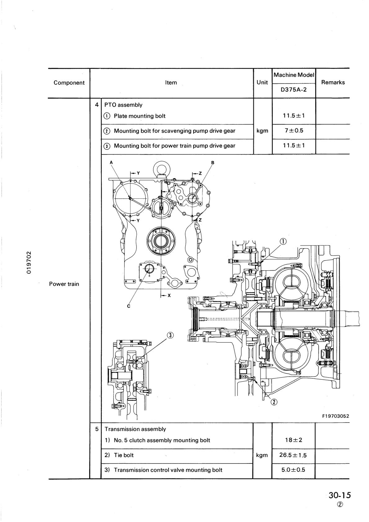 Komatsu D375A-2 Dozer Bulldozer Service Repair Manual - Image 2