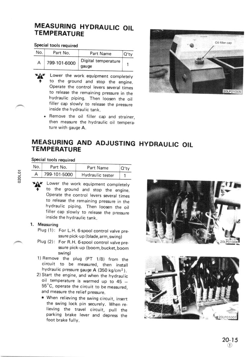 Komatsu PW05-1 Wheeled Excavator Service Repair Manual - Image 3