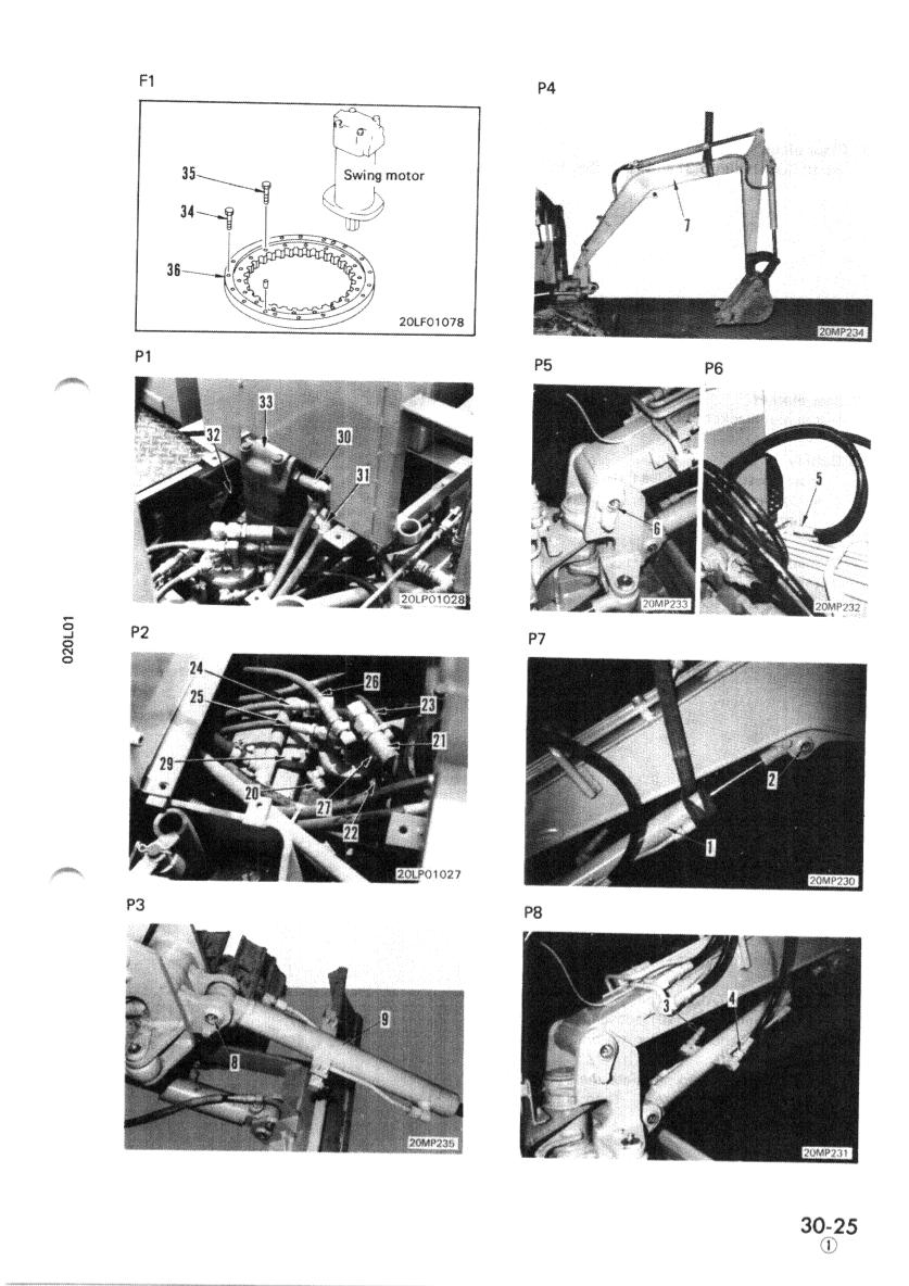Komatsu PW05-1 Wheeled Excavator Service Repair Manual - Image 4