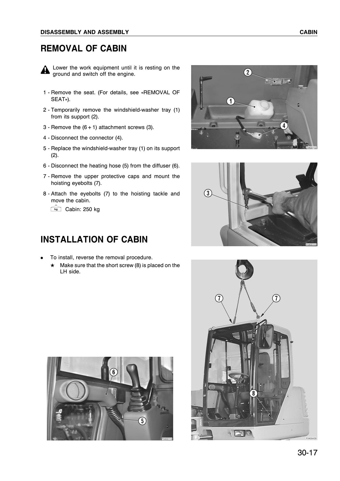 Komatsu PW95-1 Hydraulic Excavator Service Repair Manual - Image 2