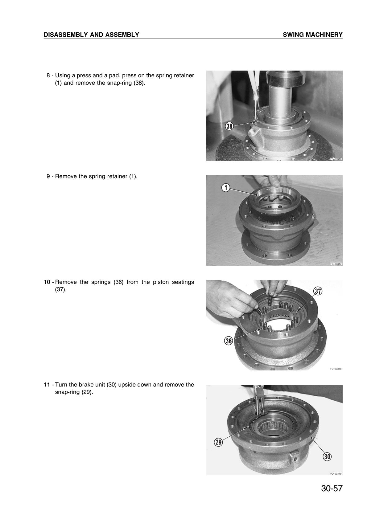 Komatsu PW95-1 Hydraulic Excavator Service Repair Manual - Image 4