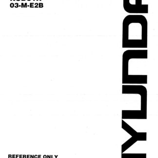 Kubota 03-M-E2B Diesel Engine Service Repair Manual