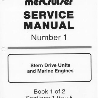 Mercury MerCruiser Stern Drive Units and Marine Engine (1963-1973) Service Repair Manual