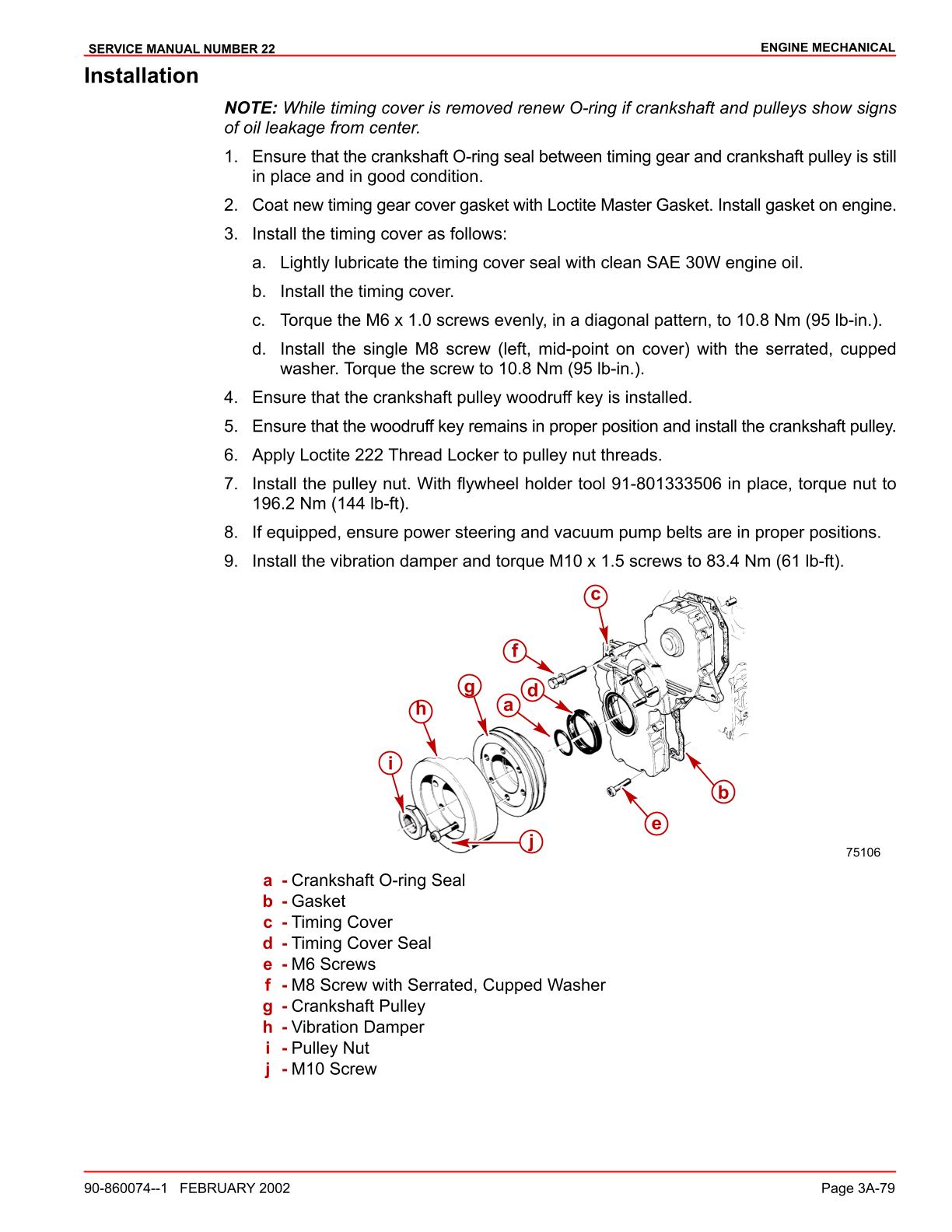 Mercury MerCruiser Marine Engine IN-LINE Diesel D2.8L D-Tronic, D4.2L D-Tronic Service Repair Manual - Image 4