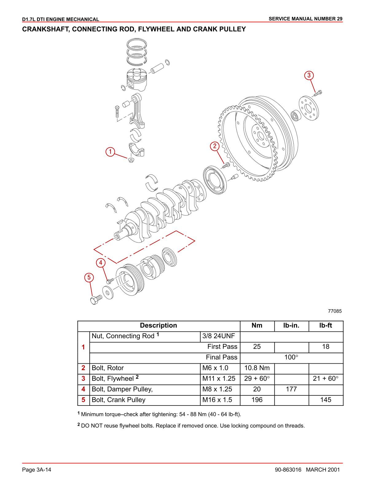 Mercury MerCruiser D1.7L DTI Marine Engine Service Repair Manual - Image 2