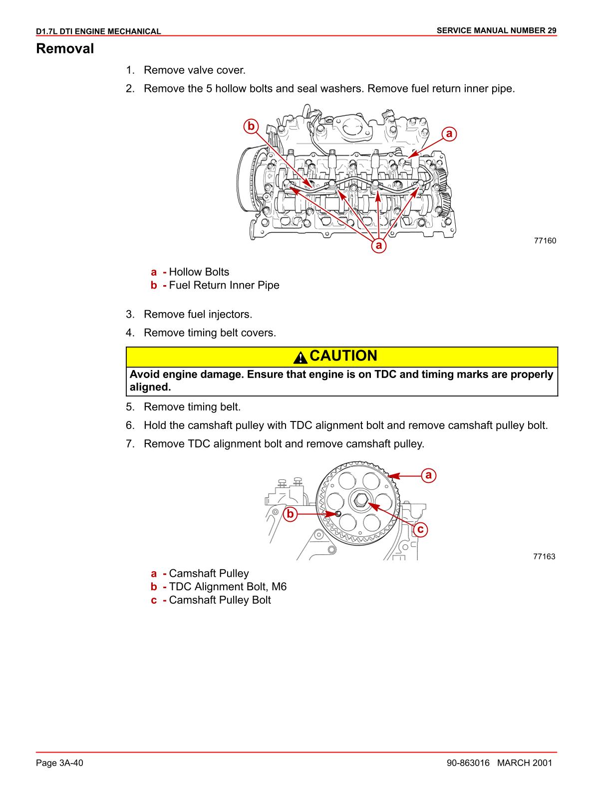 Mercury MerCruiser D1.7L DTI Marine Engine Service Repair Manual - Image 3