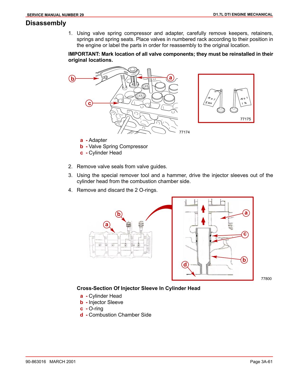 Mercury MerCruiser D1.7L DTI Marine Engine Service Repair Manual - Image 4