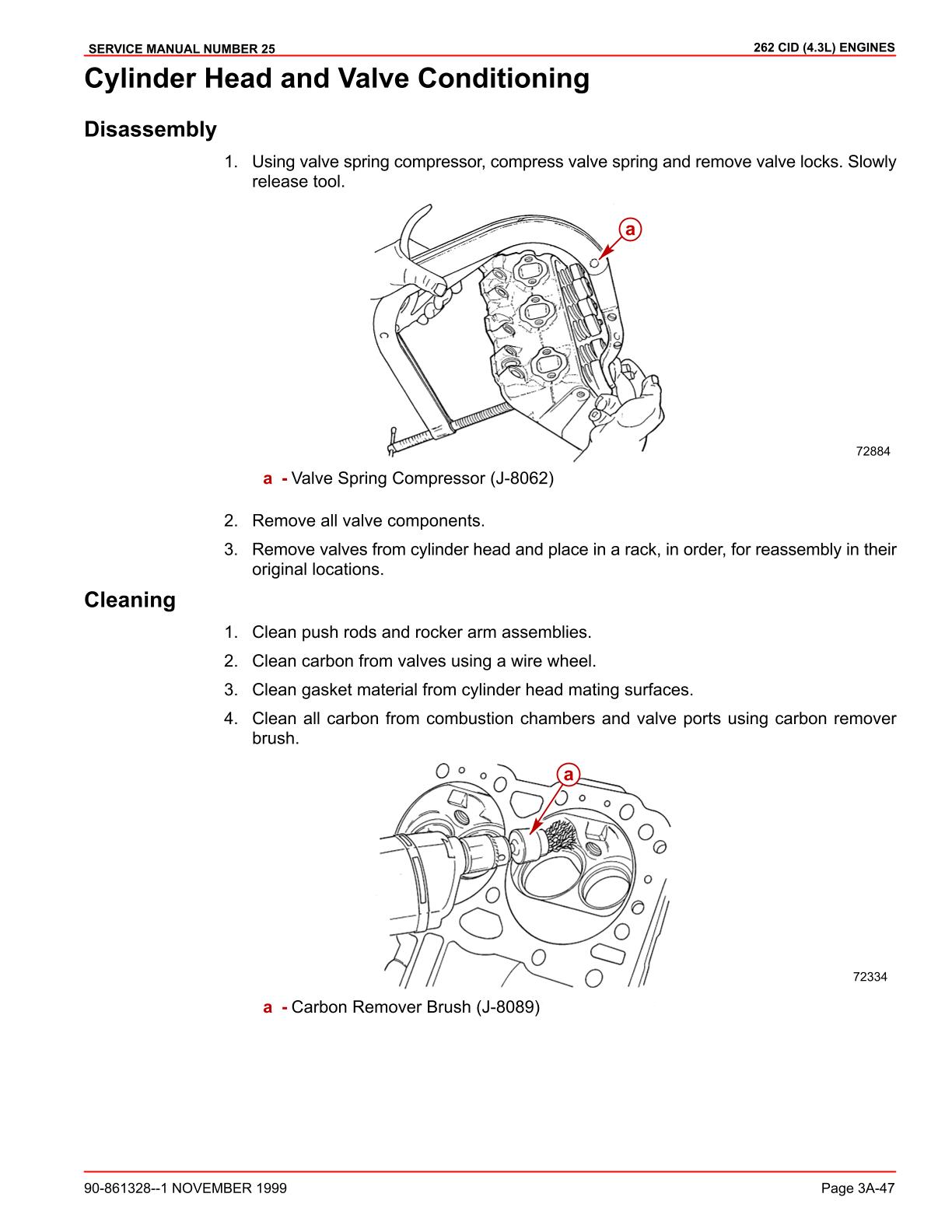 MERCURY MERCRUISER MARINE ENGINES #25 GM V-6 262 CID (4.3L) Service Repair Manual - Image 4