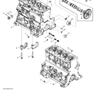 John Deere 310J Backhoe Loader Parts Catalogue manual