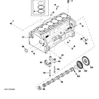 John Deere 8320R Tractor Parts Catalogue manual