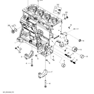 John Deere 310SK TC (TMC) Backhoe Loader Parts Catalogue manual