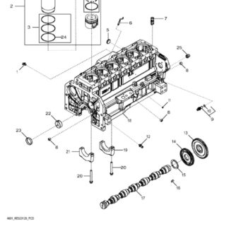John Deere 8320R Tractor Parts Catalogue manual