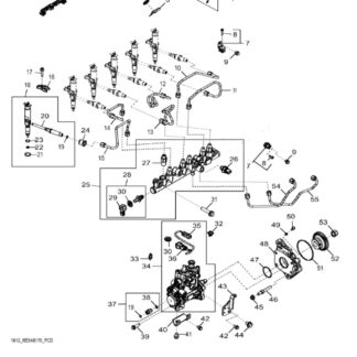 John Deere 8370R Tractor Parts Catalogue manual