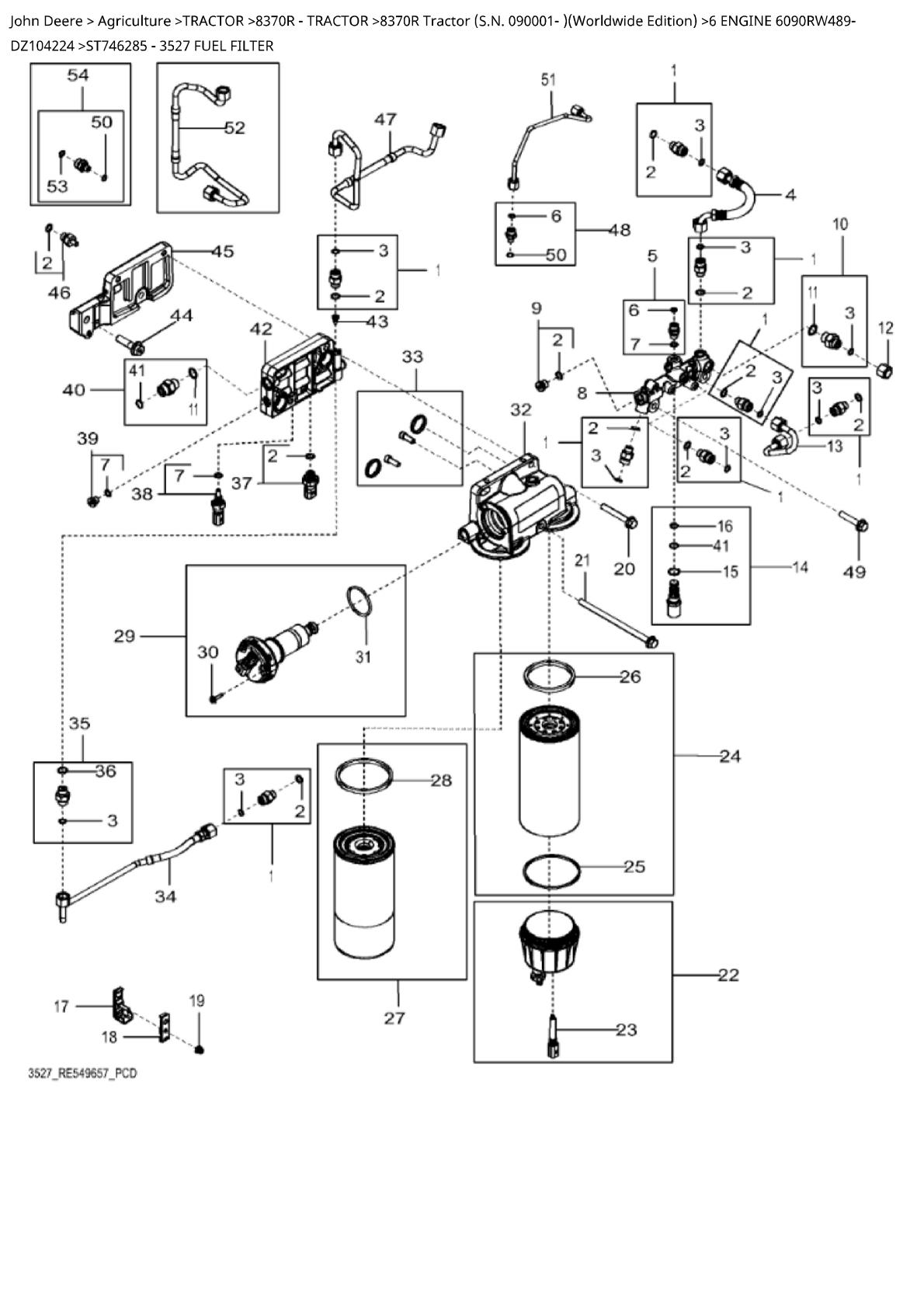 John Deere 8370R Tractor Parts Catalogue manual - Image 4