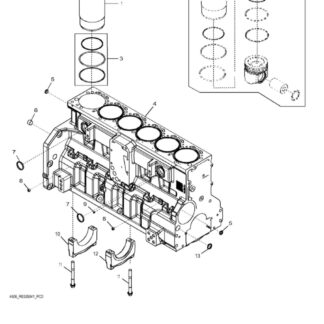 John Deere 9570RX Tractor (Worldwide Edition) Parts Catalogue manual