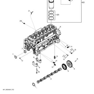 John Deere 8400R Tractor Parts Catalogue manual