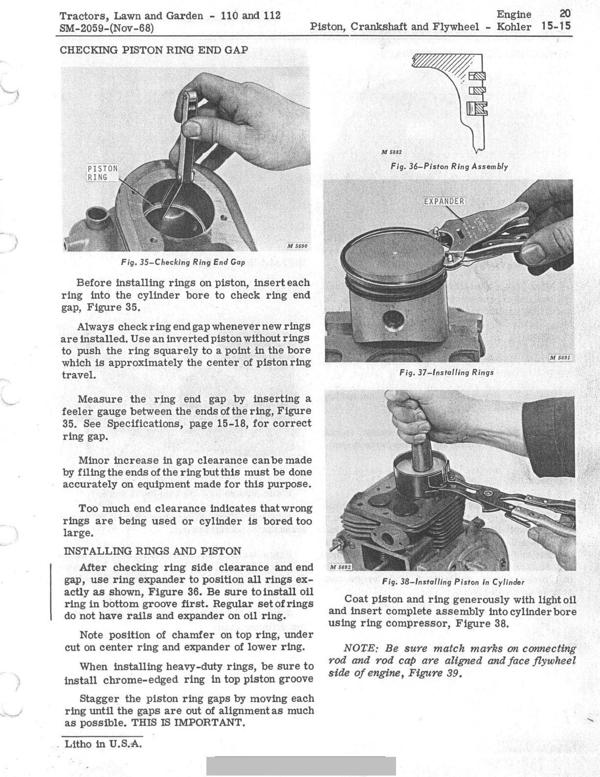 John Deere 110 112 Lawn and Garden Tractor Service Repair Manual - Image 4