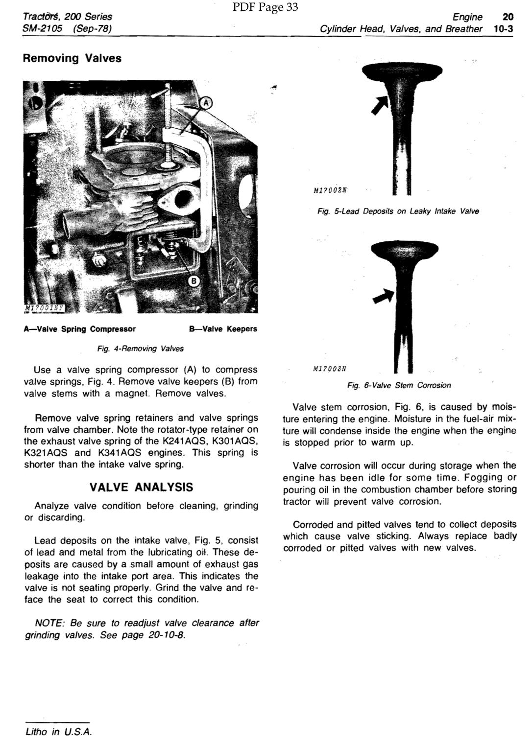 John Deere 200 Lawn and Garden Tractor Service Repair Manual - Image 2