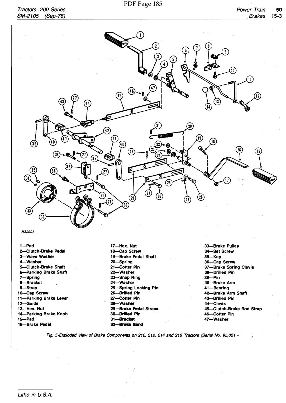 John Deere 200 Lawn and Garden Tractor Service Repair Manual - Image 4