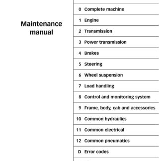 Still Fork Truck Forklift R60-55, R60-60, R60-70, R60-80 Series  Service Repair Manual