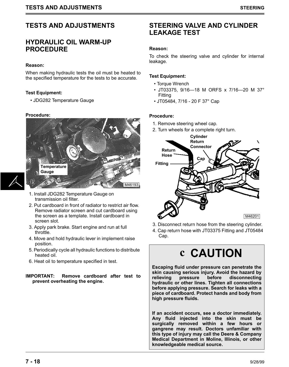 John Deere 425 445 455 Lawn Garden Tractor Service Repair Manual - Image 4