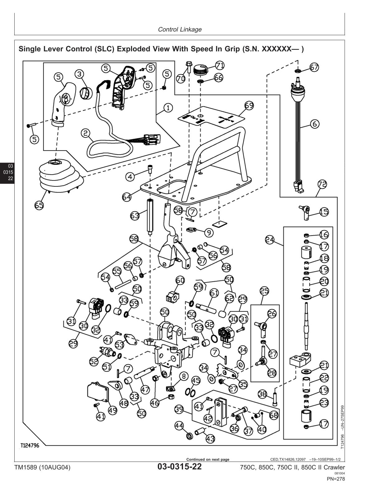 John Deere 750C, 850C, 750C Series II, 850CSeries II Crawler Dozers Service Repair Manual - Image 4
