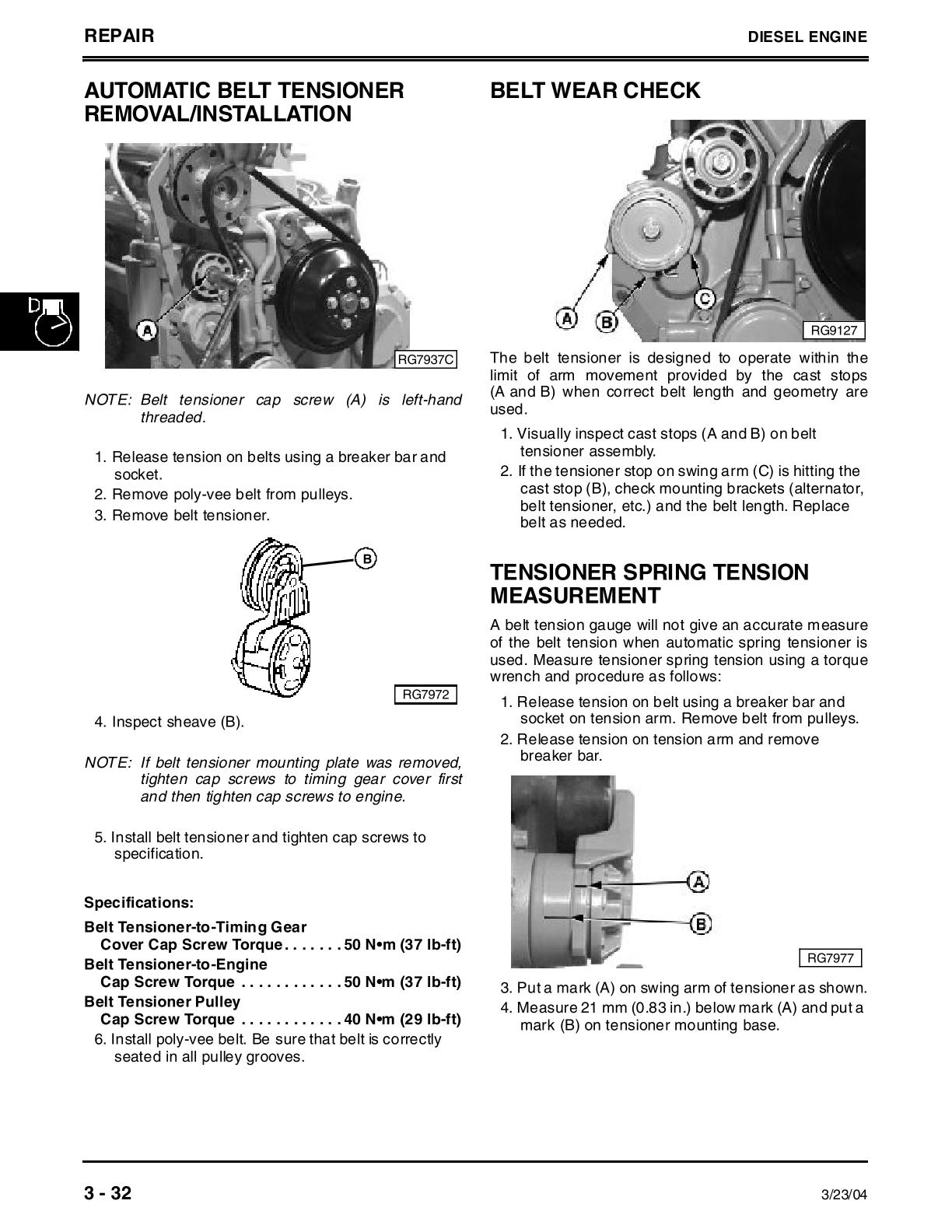 John Deere 280 Skid Steer Loader Service Repair Manual - Image 2