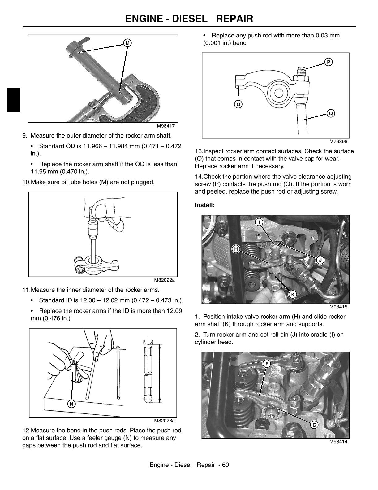 John Deere GX355 Lawn Garden Tractor Service Repair Manual