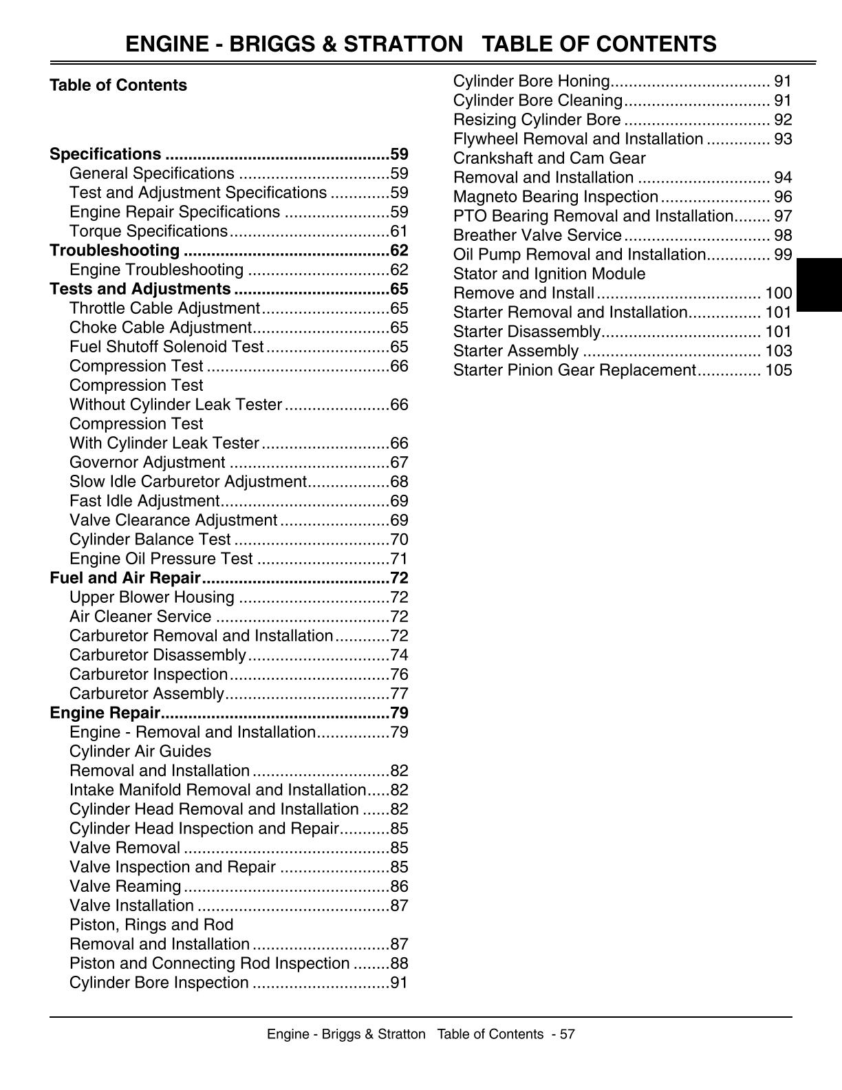 John Deere LT150 LT160 LT170 LT180 Lawn Garden Tractor Service Repair Manual - Image 3