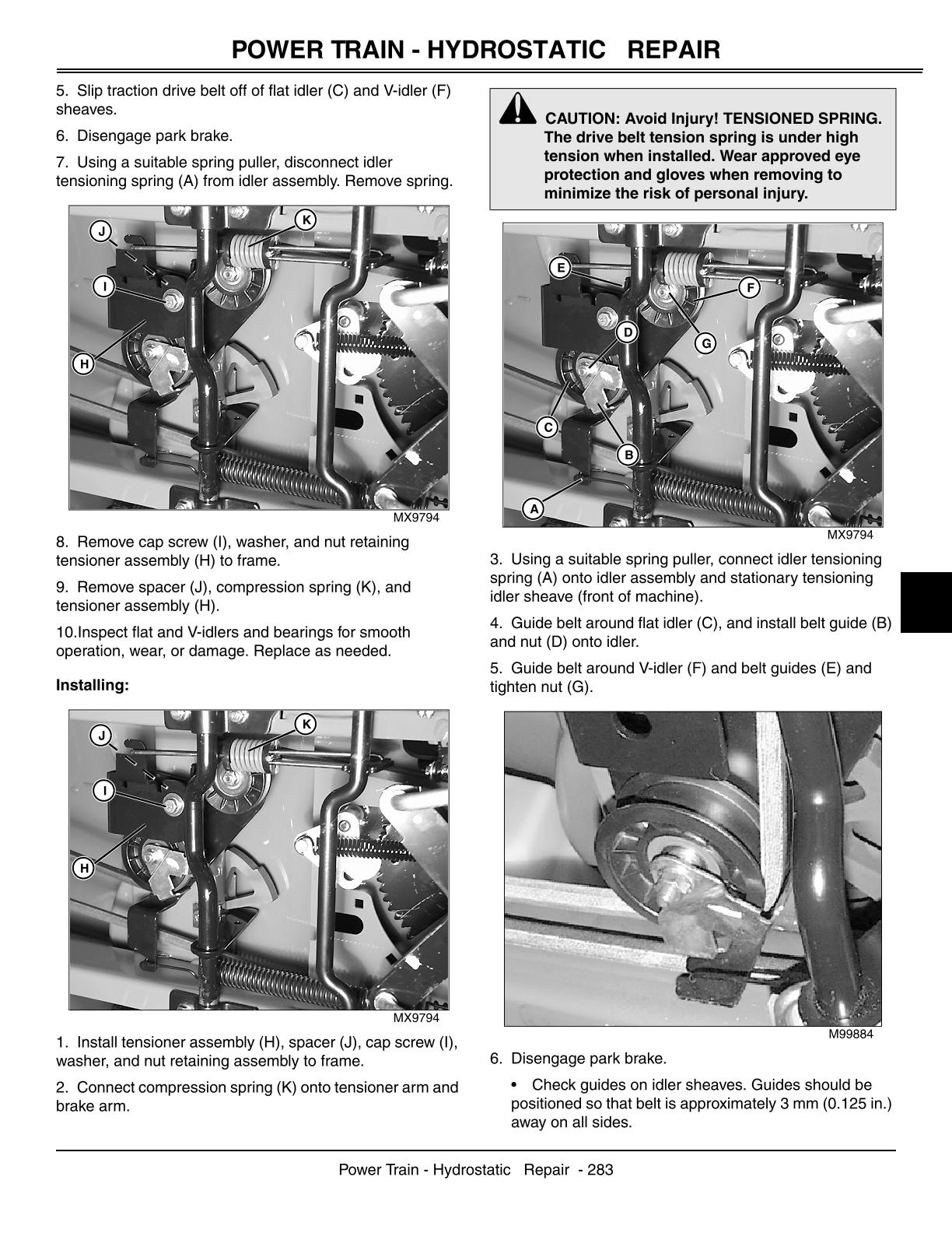 John Deere LT150 LT160 LT170 LT180 Lawn Garden Tractor Service Repair Manual