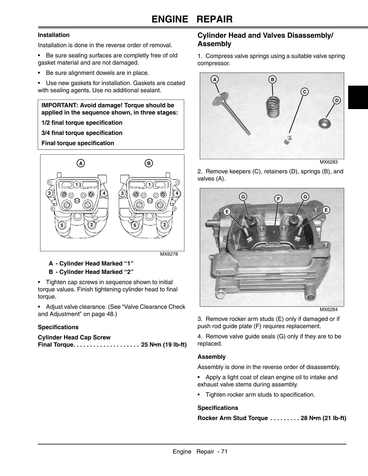 John Deere Mini-Frame Z-Trak 717 727 Mower Service Repair Manual - Image 2