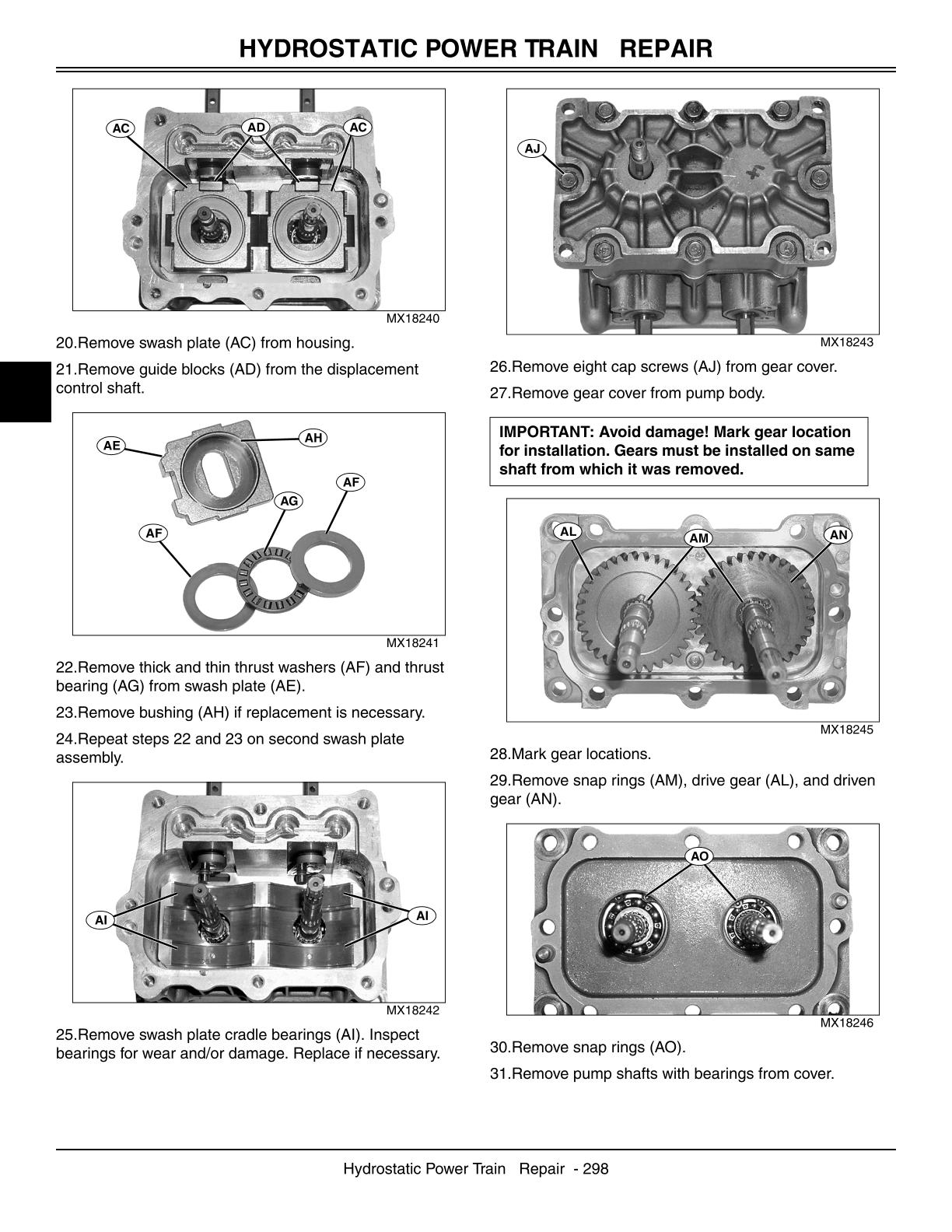 John Deere Mid-Mount Z-Trak 777 797 Mower Service Repair Manual - Image 2
