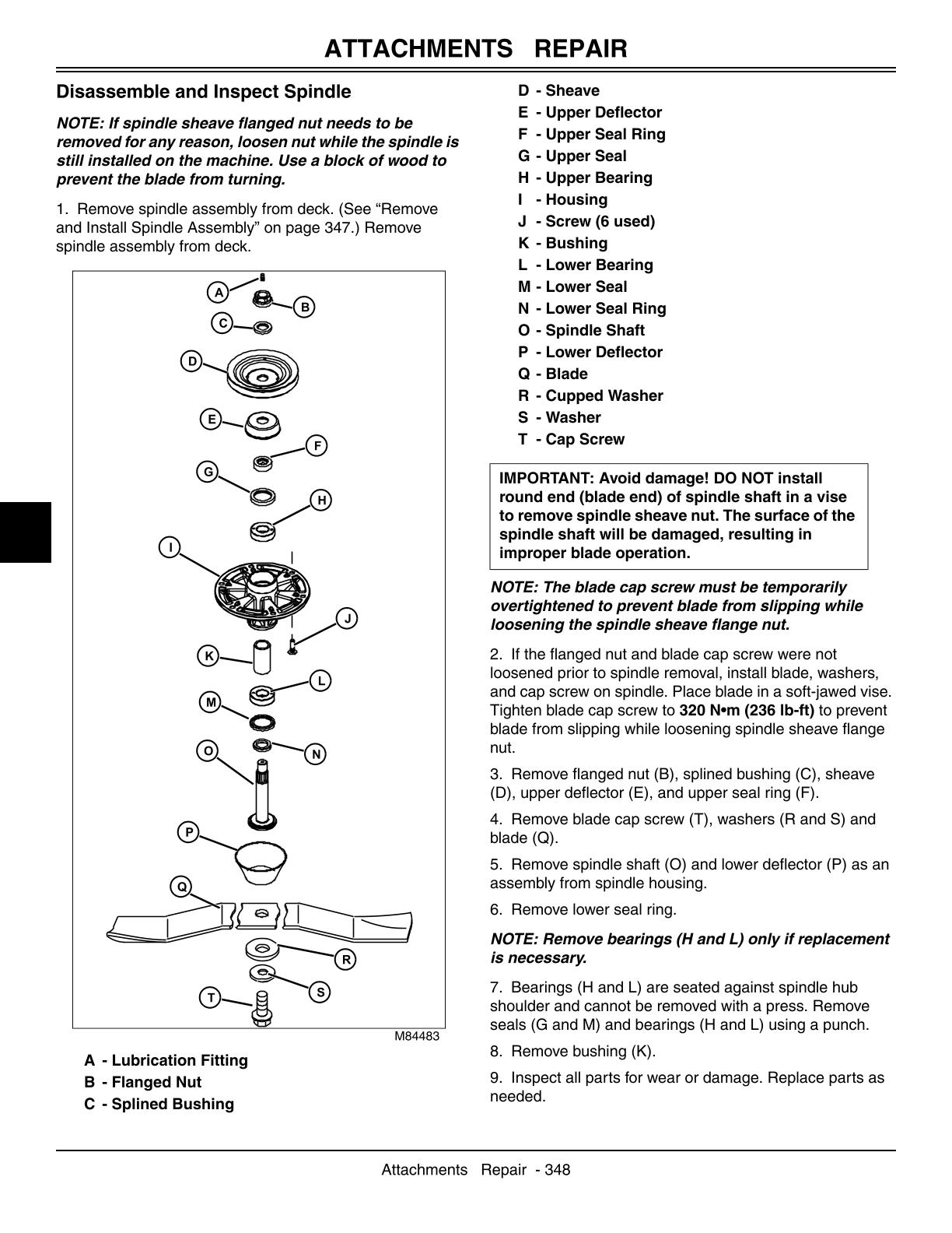 John Deere Mid-Mount Z-Trak 777 797 Mower Service Repair Manual - Image 3