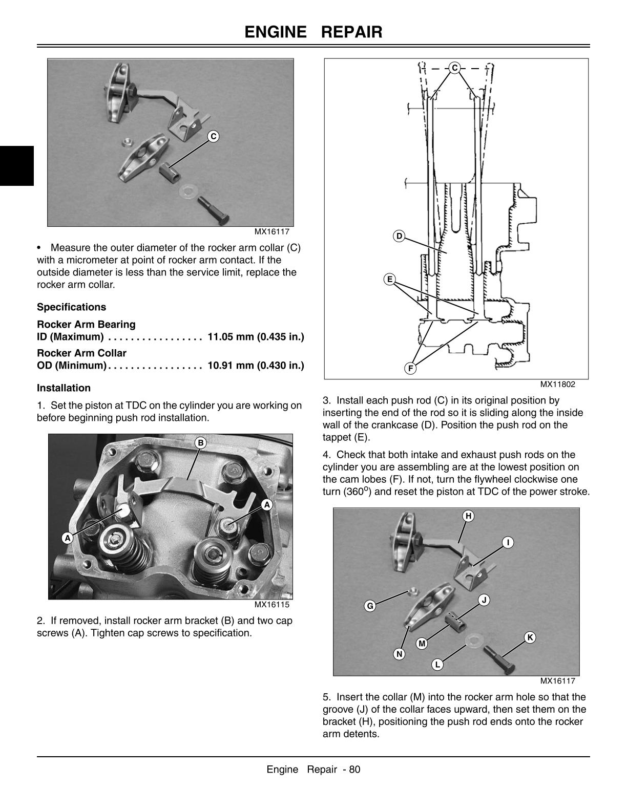 John Deere Mid-Mount Z-Trak 777 797 Mower Service Repair Manual - Image 4