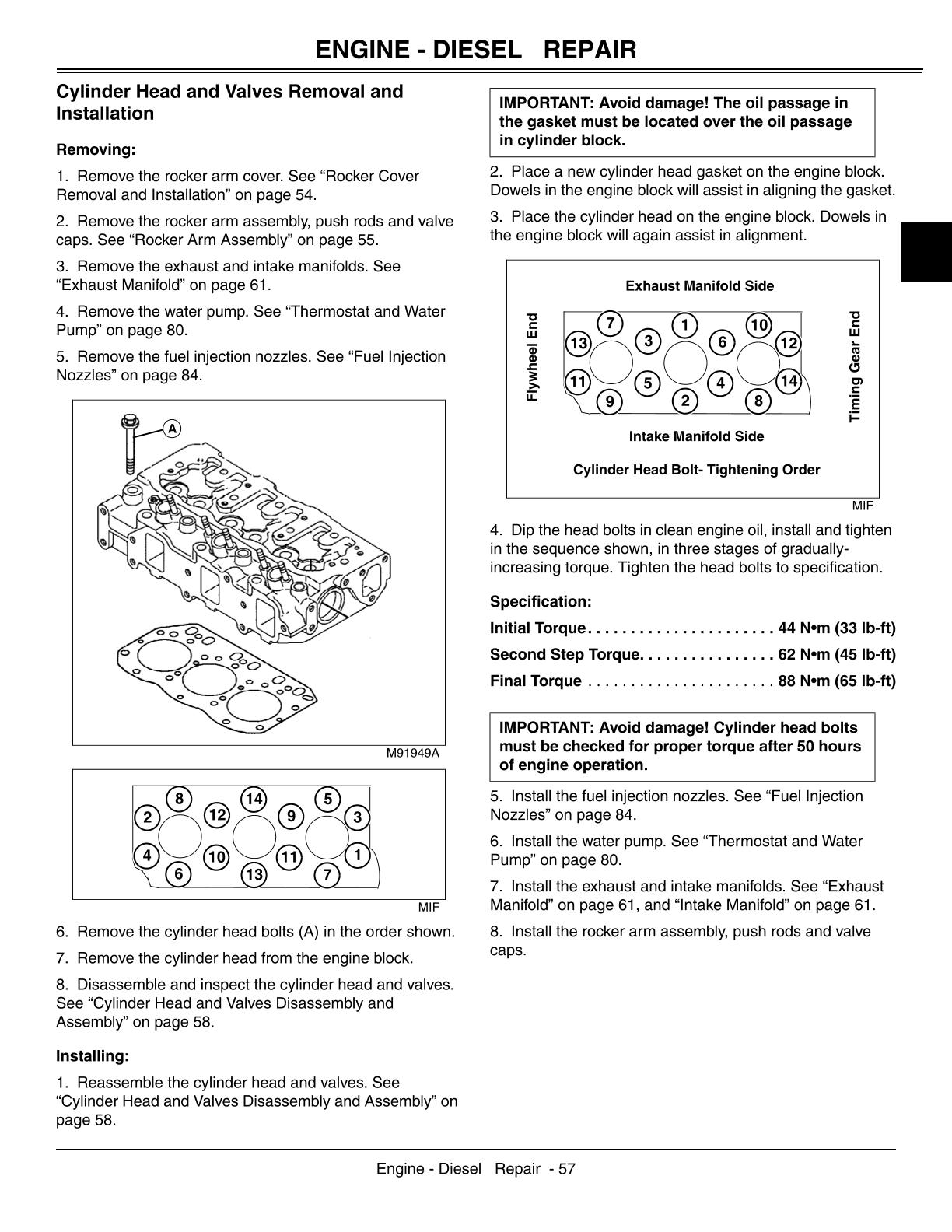 John Deere 790 Compact Utility Tractor Service Repair Manual - Image 2