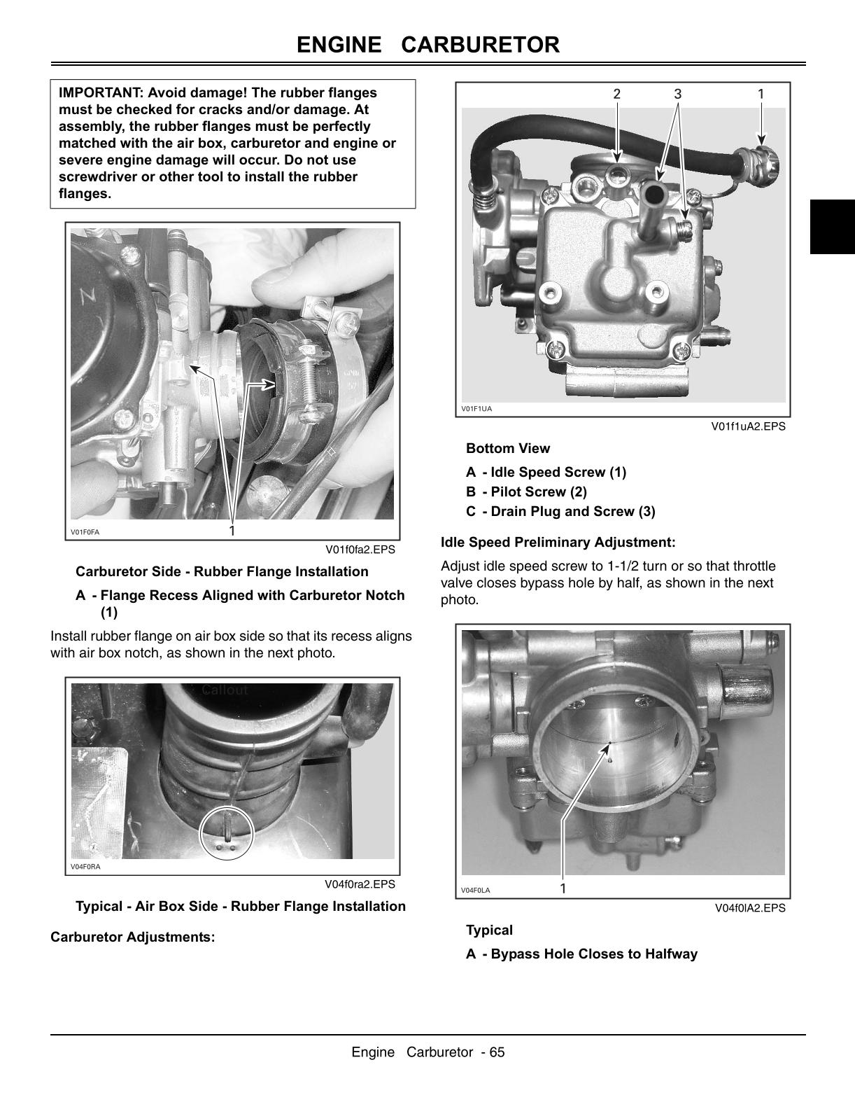 John Deere 500, 500EX and 500EXT Buck Utility ATV Service Repair Manual - Image 3