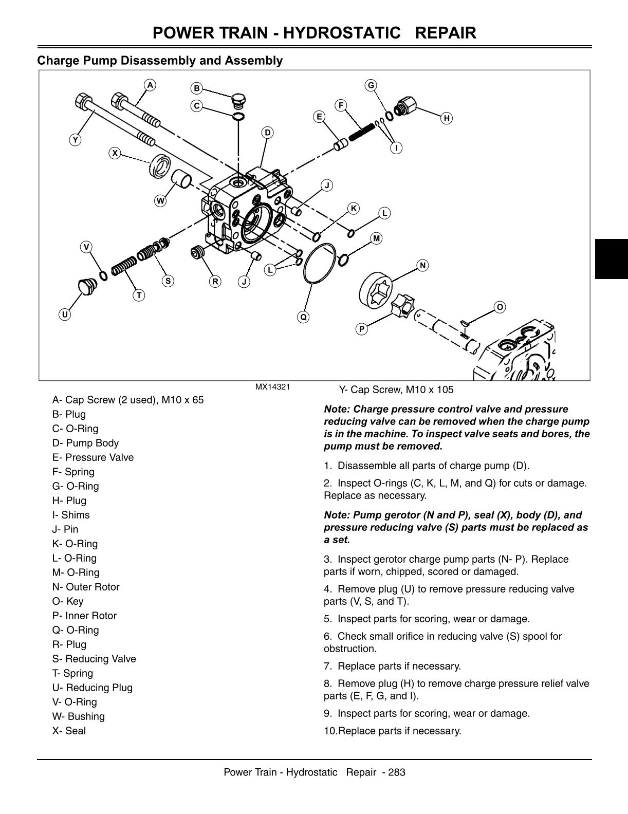 John Deere X700 X720 X724 X728 Lawn & Garden Tractor Service Repair Manual - Image 3