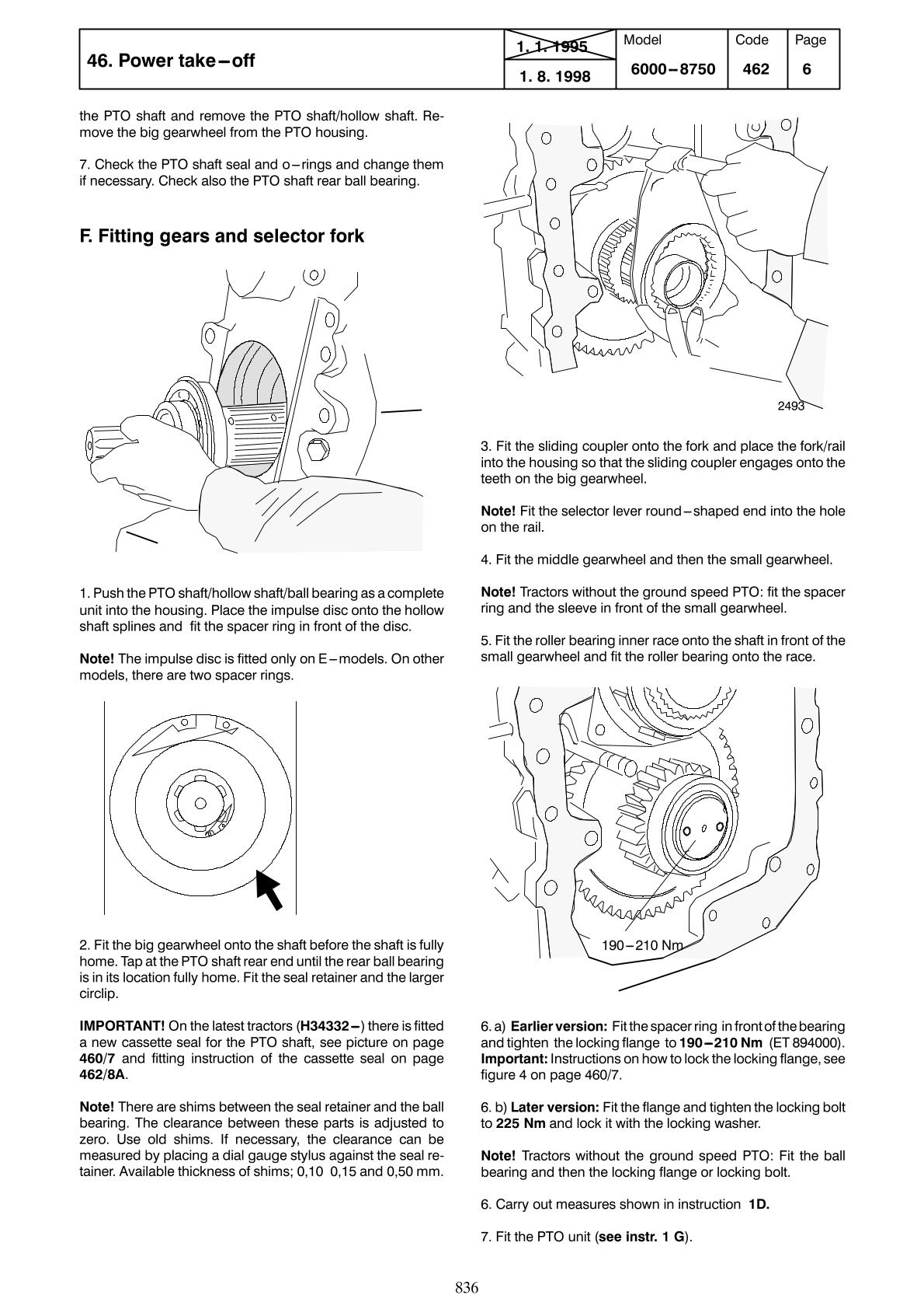 Valtra Tractors Valmet Series Service Repair Manual - Image 4