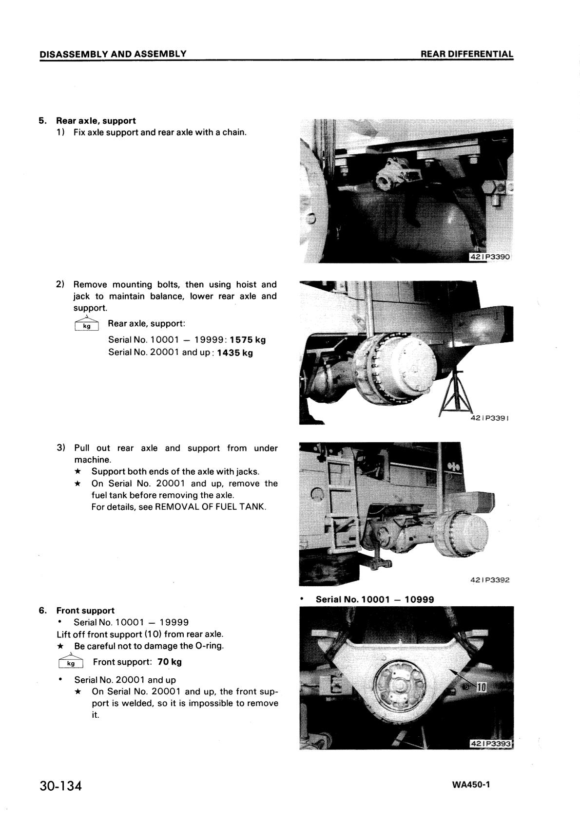 Komatsu WA450-1 Wheel Loader Service Repair Manual - Image 2