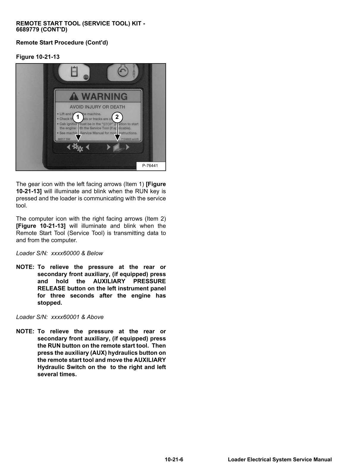 Bobcat Electrical System Service Repair Manual - Image 3