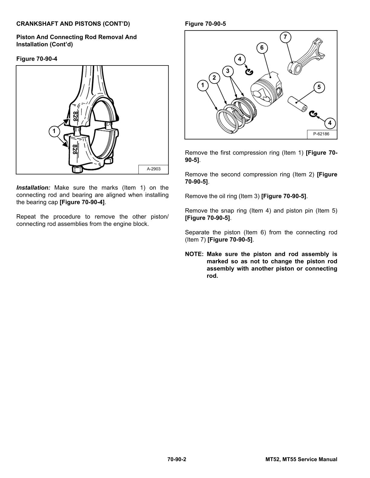 Bobcat MT52 MT55 Compact Track Loader Service Repair Manual - Image 3