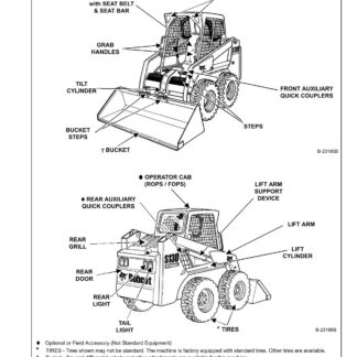 Bobcat S130 Skid Steer Loader Service Repair Manual