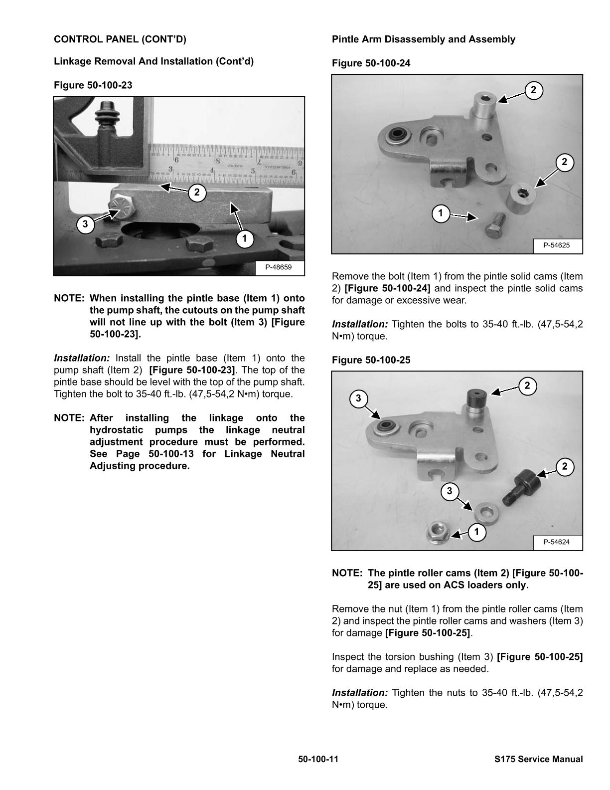 Bobcat S175 Skid Steer Loader Service Repair Manual - Image 2