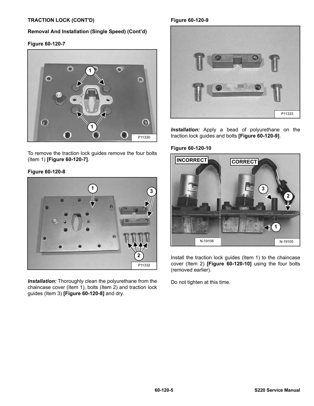 Bobcat S220 Skid Steer Loader Service Repair Manual - Image 2