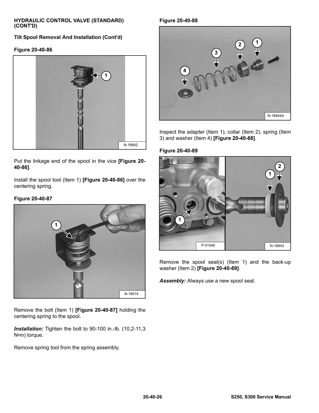 Bobcat S250, S300 Skid Steer Loader Service Repair Manual - Image 2